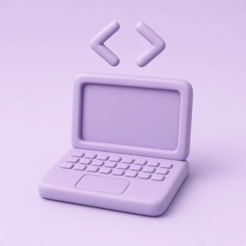Coding clay illustration