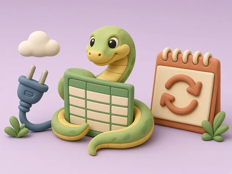 Illustration for Automate a recurring Excel report: deterministic Python, AI only for the fuzzy parts